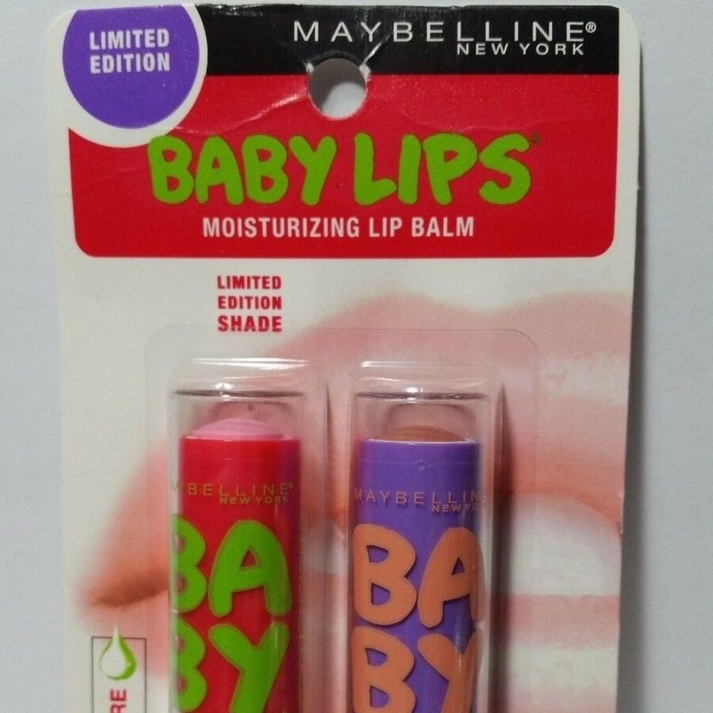 Maybelline Baby Lips Pink Wink Peach Kiss Lip Balm